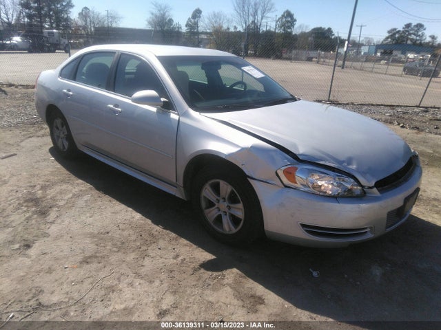 2012 CHEVROLET IMPALA LS FLEET VIN: 2G1WF5E39C1332478