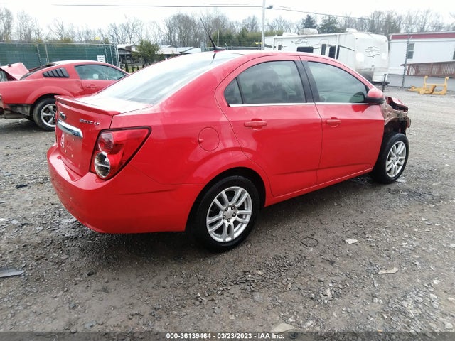 Chevrolet SONIC LT 2014 1G1JC5SH0E4115993 Image 4