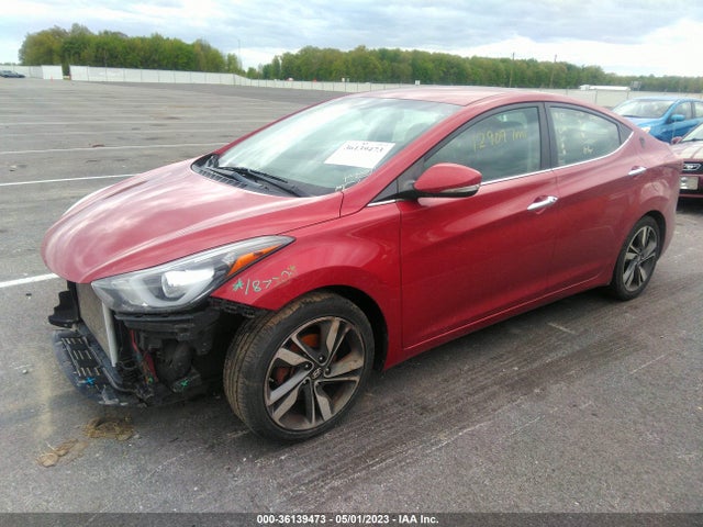 2016 HYUNDAI ELANTRA LIMITED VIN: KMHDH4AE3GU598871