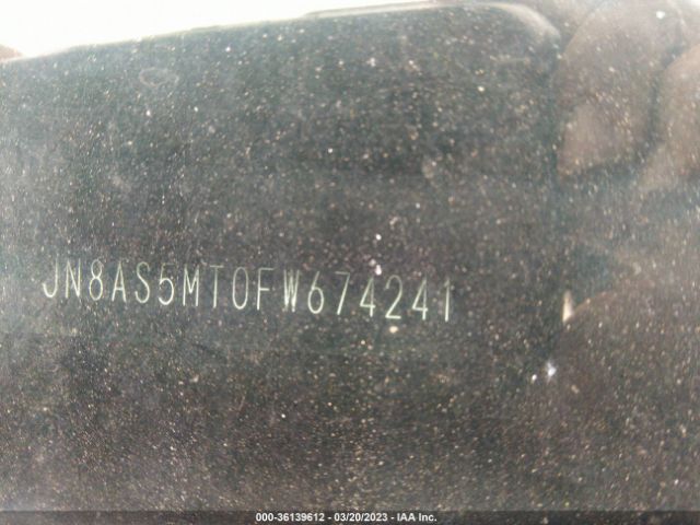 JN8AS5MT0FW674241 Nissan Rogue Select S