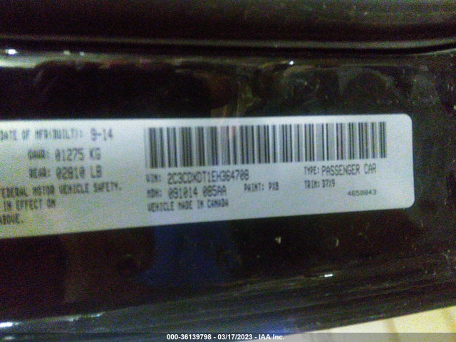 Dodge Charger Rt 2014 2C3CDXDT1EH364708 Image 10
