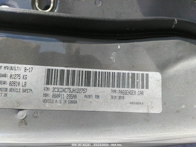 Dodge CHARGER R/T 2018 2C3CDXCT5JH122757 Image 9