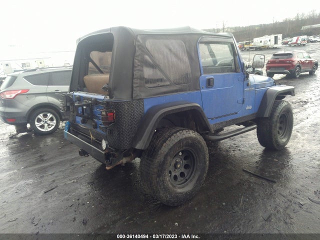 1997 JEEP WRANGLER SE VIN: 1J4FY29P6VP488782