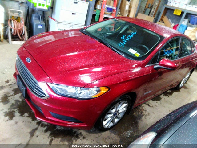 2017 FORD FUSION HYBRID SE VIN: 3FA6P0LU4HR121927