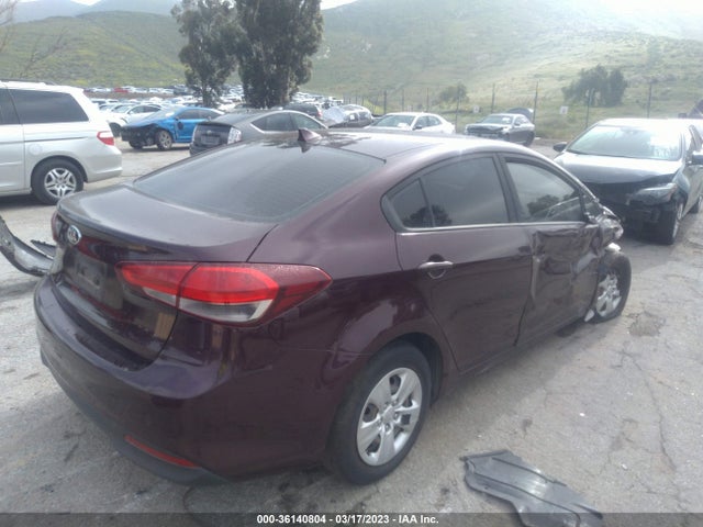 2017 KIA FORTE LX VIN: 3KPFK4A78HE089942