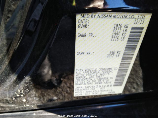 1N4AL3AP2EN261686 Nissan Altima 2.5 S