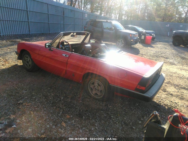 ZARBA5411D1017319 Alfa Romeo Veloce 2000 Spider