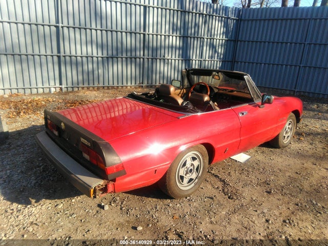 ZARBA5411D1017319 Alfa Romeo Veloce 2000 Spider