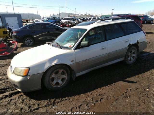 2002 SUBARU LEGACY WAGON OUTBACK H6 L.L. BEAN VIN: 4S3BH806X27640733