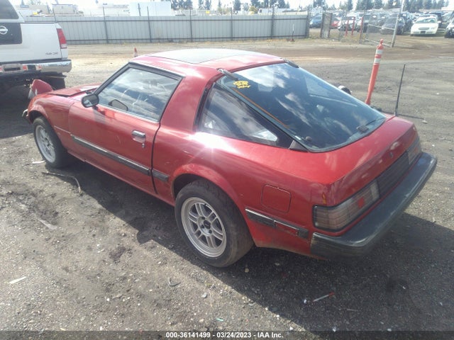 1981 MAZDA RX7 VIN: JM1FB3310B0532622