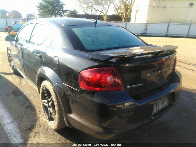 2013 DODGE AVENGER SXT VIN: 1C3CDZCB5DN548351