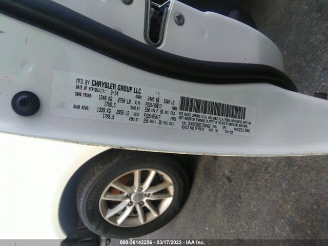 Dodge Journey Sxt 2014 3C4PDCBB6ET250422 Image 9