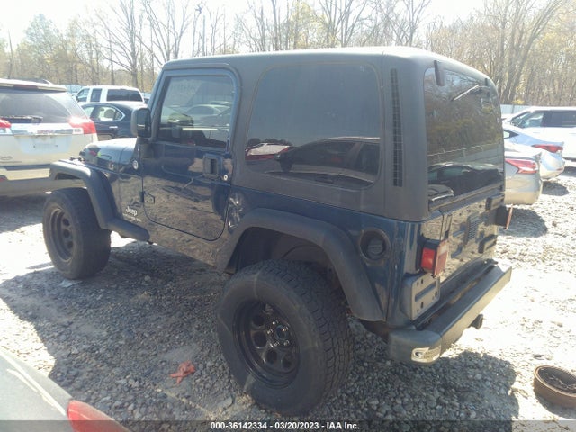 2005 JEEP WRANGLER SPORT VIN: 1J4F449S65P324802