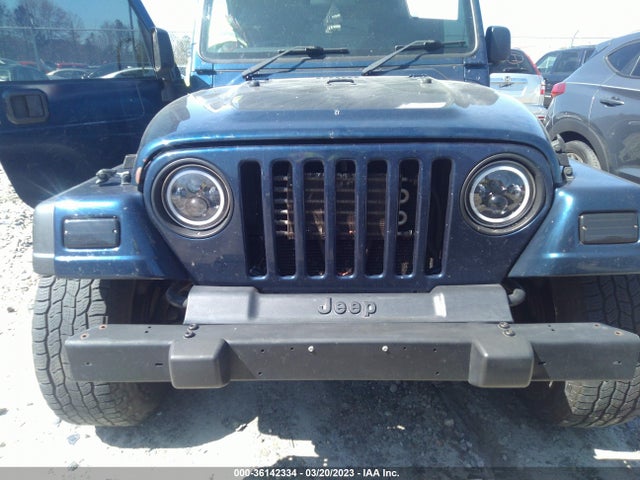 2005 JEEP WRANGLER SPORT VIN: 1J4F449S65P324802