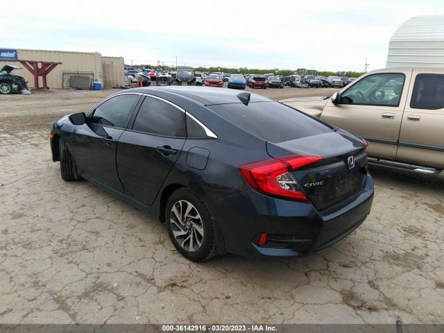 Honda Civic Sedan Ex 2018 2HGFC2F7XJH555294 Image 3