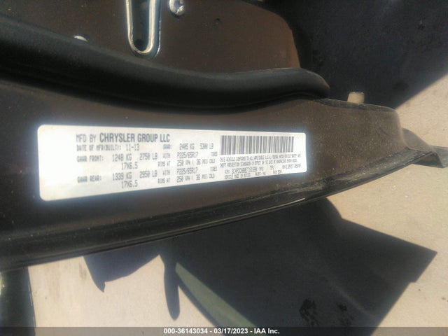Dodge Journey American Value Pkg 2014 3C4PDCAB8ET161680 Image 9