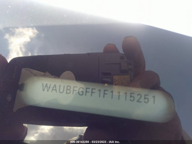 WAUBFGFF1F1115251 Audi S3/a3 2.0t Premium