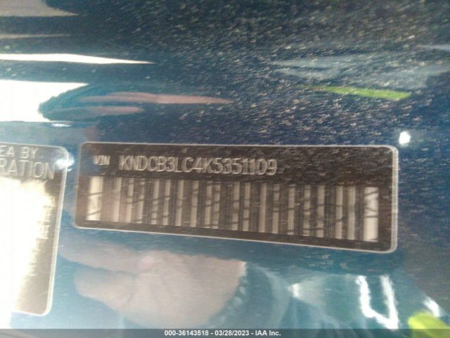 KNDCB3LC4K5351109 KIA NIRO LX