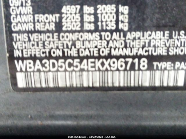 WBA3D5C54EKX96718 BMW 3 Series 328d Xdrive