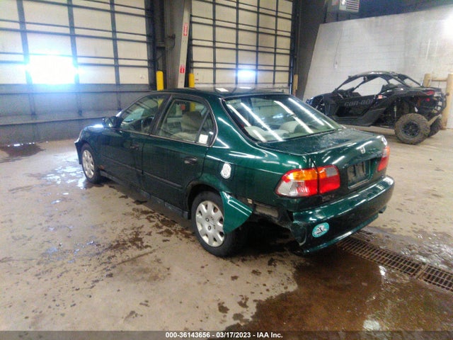 2000 HONDA CIVIC LX VIN: 1HGEJ6576YL063076