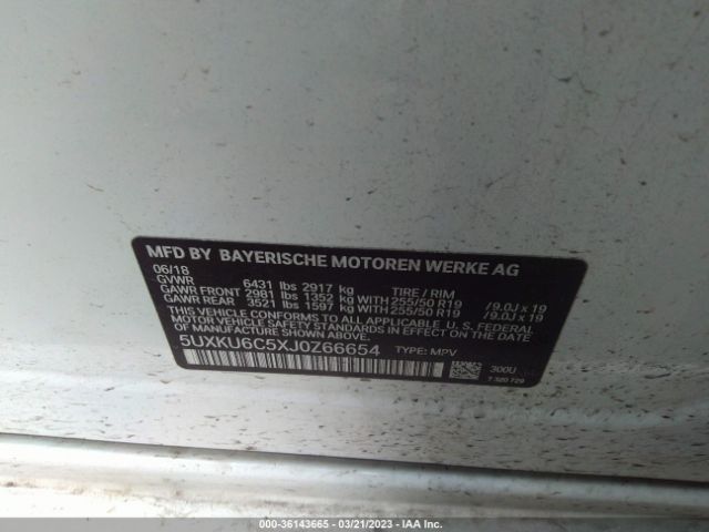 5UXKU6C5XJ0Z66654 BMW X6 Xdrive50i