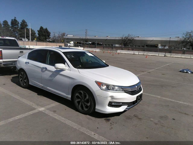 2017 HONDA ACCORD SEDAN EX-L VIN: 1HGCR2F80HA124126