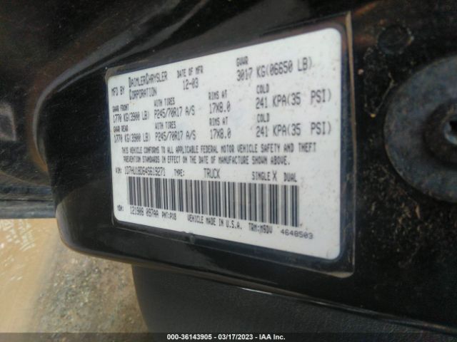 1D7HU18D64S619271 Dodge Ram 1500 Slt