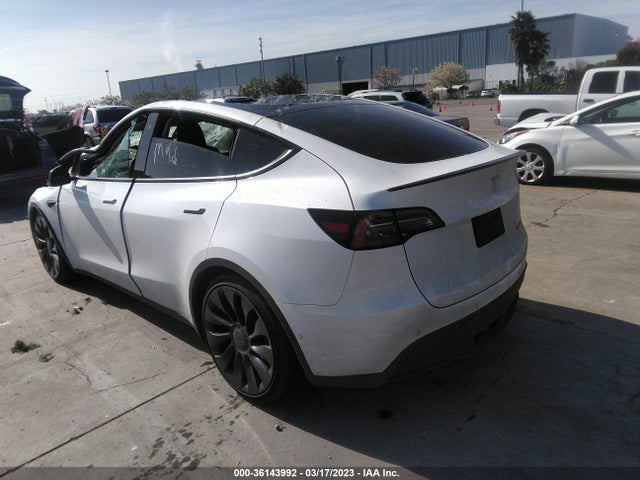 2022 TESLA MODEL Y PERFORMANCE VIN: 7SAYGDEFXNF329478