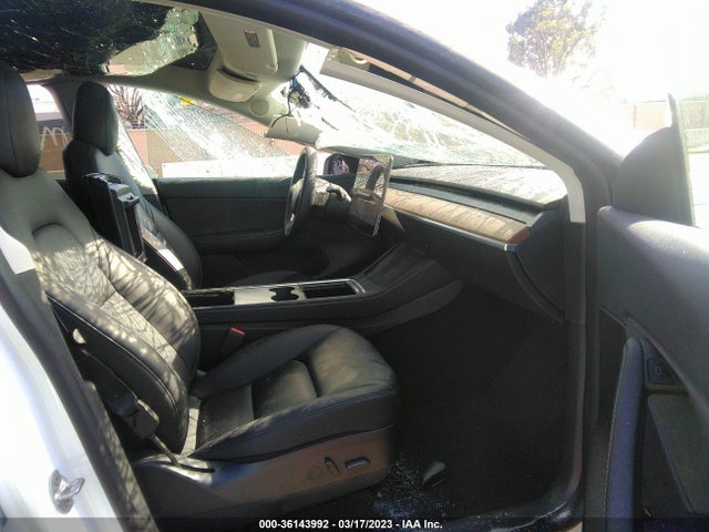 2022 TESLA MODEL Y PERFORMANCE VIN: 7SAYGDEFXNF329478