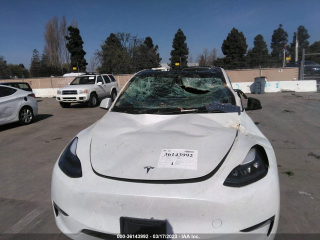 2022 TESLA MODEL Y PERFORMANCE VIN: 7SAYGDEFXNF329478