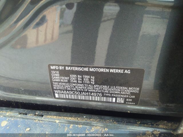 WBA8A9C50JAH14976 BMW 3 Series 320i