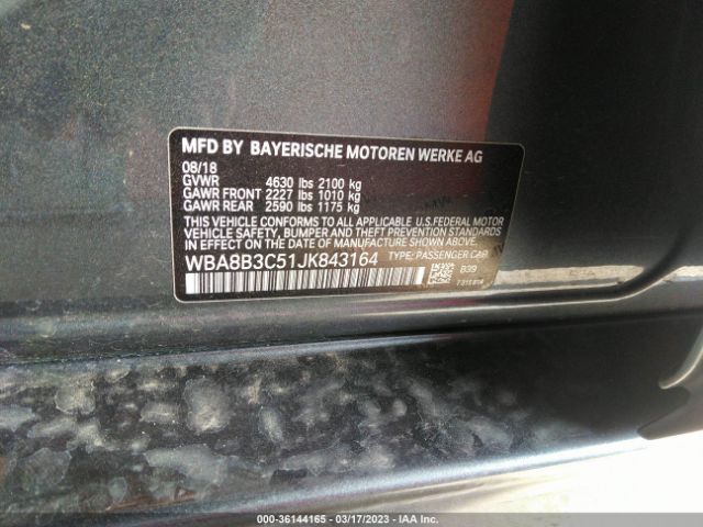 WBA8B3C51JK843164 BMW 3 Series 340i