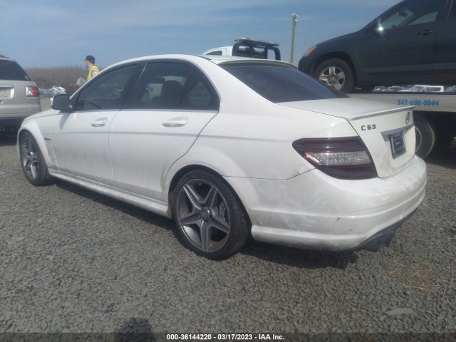 2009 MERCEDES-BENZ C-CLASS 6.3L AMG VIN: WDDGF77X59F246731