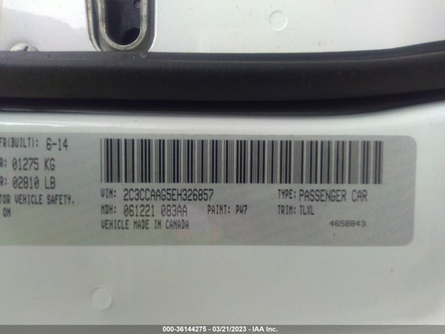 2C3CCAAG5EH326857 Chrysler 300