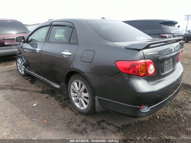 2009 TOYOTA COROLLA VIN: 2T1BU40E79C052602