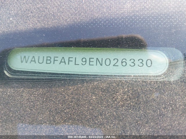 WAUBFAFL9EN026330 Audi A4 PREMIUM