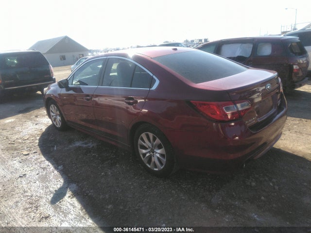 2015 SUBARU LEGACY 2.5I PREMIUM VIN: 4S3BNAC66F3004299
