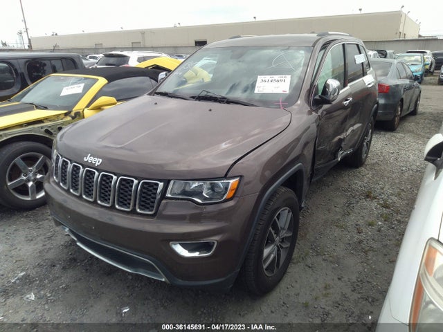 2017 JEEP GRAND CHEROKEE LIMITED VIN: 1C4RJFBG9HC855632