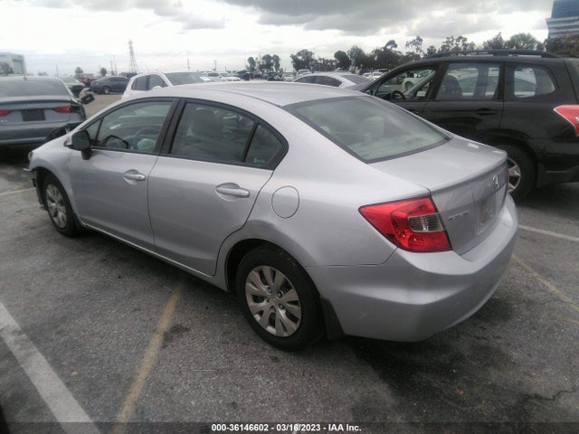 2012 HONDA CIVIC SDN LX VIN: 19XFB2F55CE354143