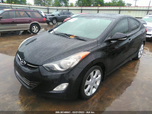 2012 HYUNDAI ELANTRA LIMITED PZEV VIN: KMHDH4AE8CU382377