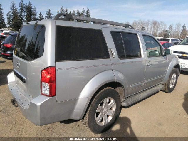 2005 NISSAN PATHFINDER LE VIN: 5N1AR18W65C729484
