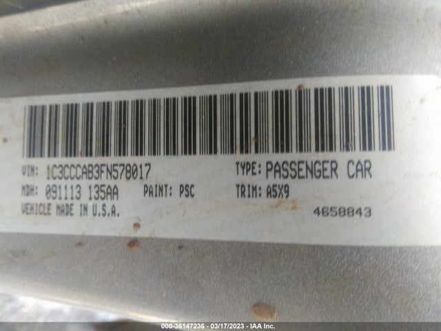 Chrysler 200 Limited 2015 1C3CCCAB3FN578017 Image 10