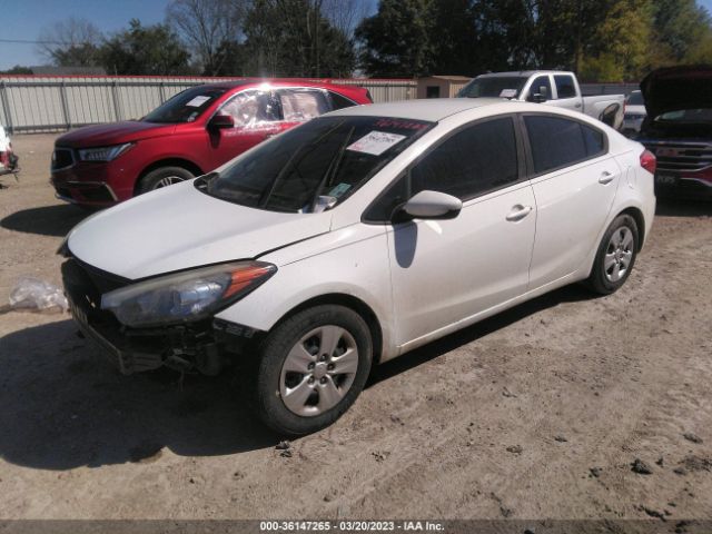 KNAFK4A67G5587449 KIA FORTE LX