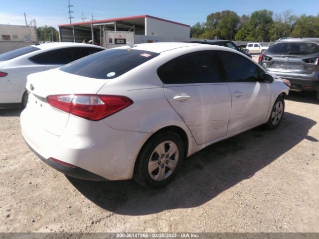 KNAFK4A67G5587449 KIA FORTE LX