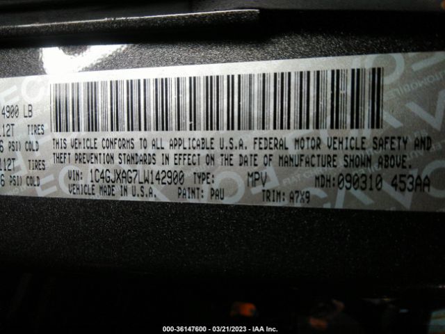 1C4GJXAG7LW142900 Jeep Wrangler Sport S