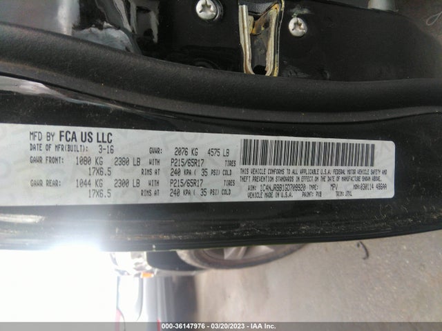 1C4NJRBB1GD709920 Jeep Patriot 75th Anniversary