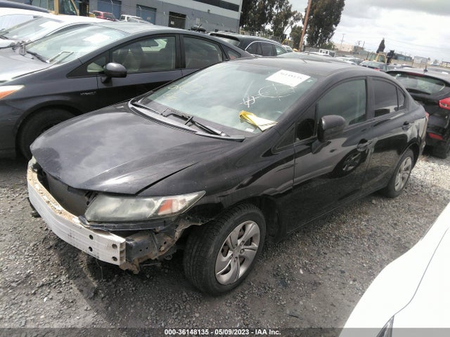 Honda Civic Sedan Lx 2015 19XFB2F56FE242813 Image 2