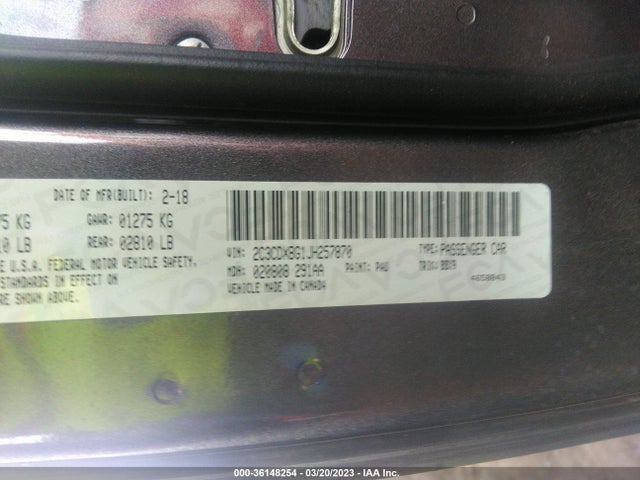 Dodge Charger Sxt 2018 2C3CDXBG1JH257870 Image 9
