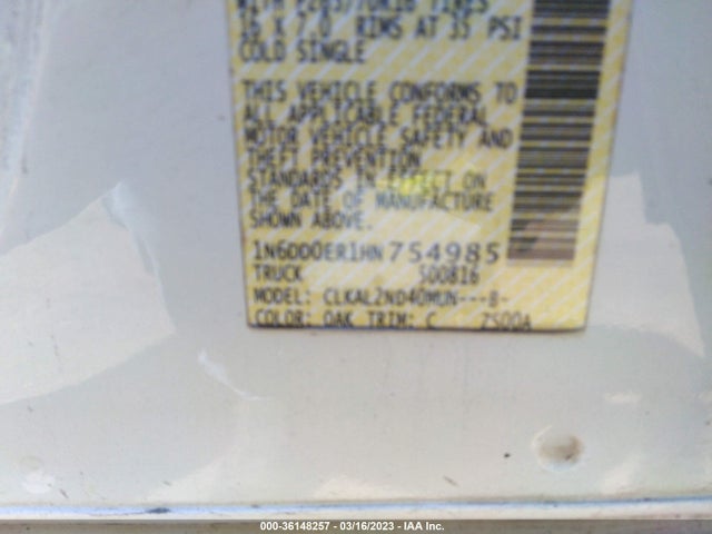 Nissan Frontier Sv V6 2017 1N6DD0ER1HN754985 Image 9