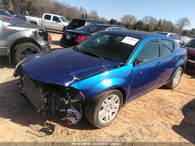 2014 DODGE AVENGER SE VIN: 1C3CDZAB1EN232854